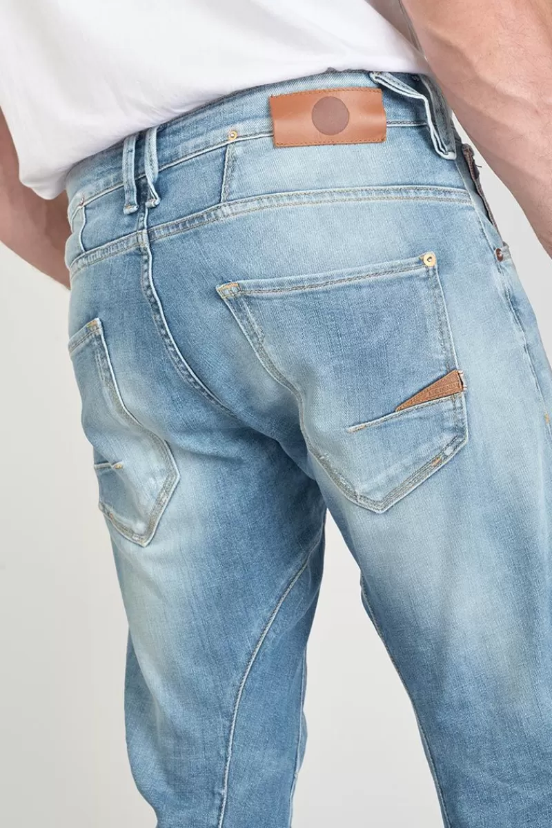 alost__tapered_arque_jeans_destroy_bleu_n_2.webp Le Temps des Cerises Coupe Tapered-Alost 900/03 Tapered Arque Jeans Destroy Bleu N°4 Blue