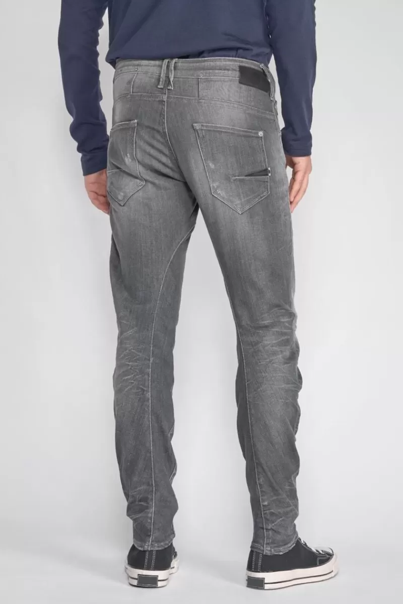 alost__tapered_arque_jeans_destroy_gris_n_6.webp Le Temps des Cerises Coupe Tapered-Alost 900/3 Tapered Arque Jeans Destroy Gris N°1 Grey