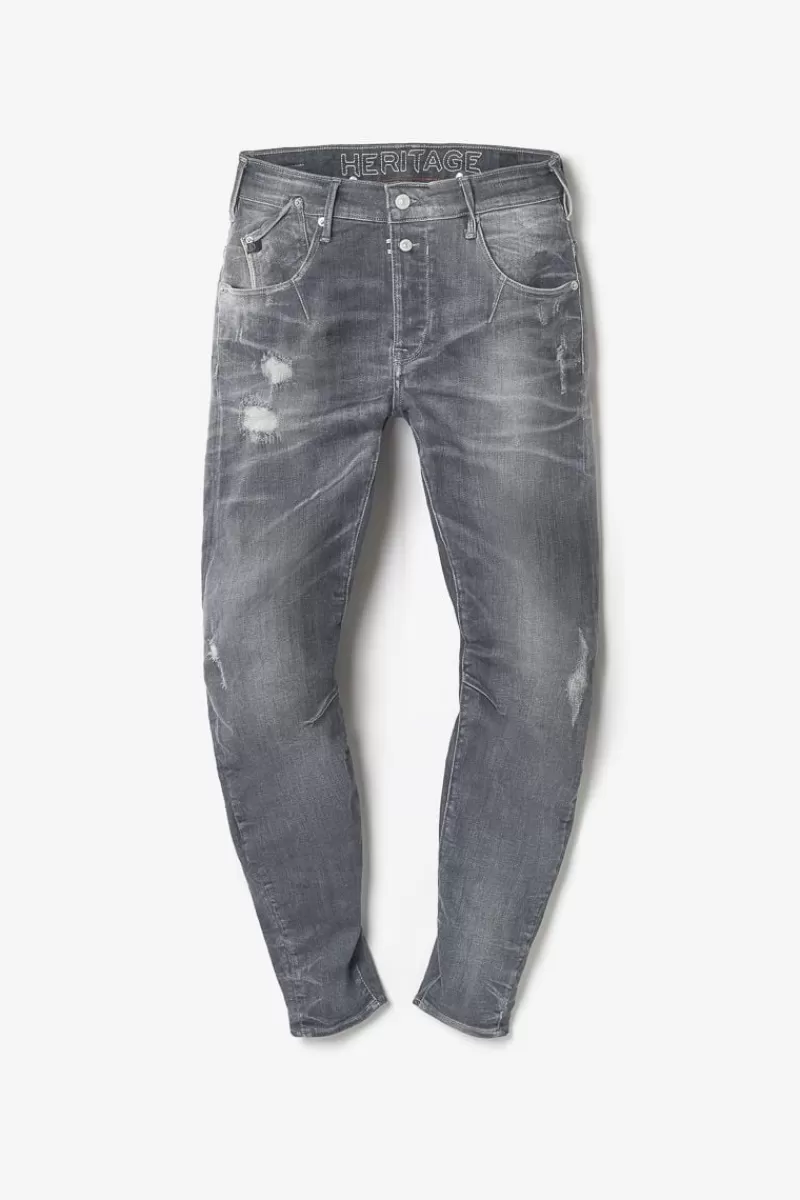 alost__tapered_arque_jeans_destroy_gris_n_7.webp Le Temps des Cerises Coupe Tapered-Alost 900/3 Tapered Arque Jeans Destroy Gris N°1 Grey