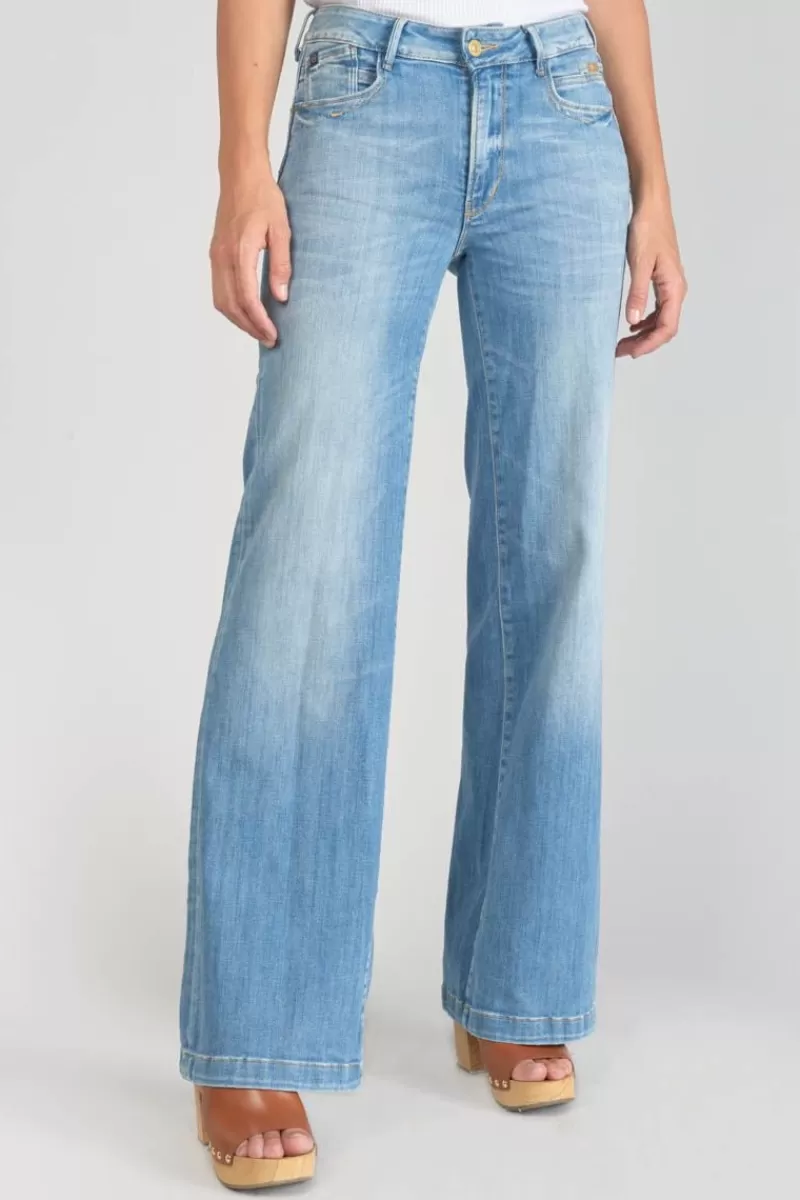 axis_pulp_flare_taille_haute_jeans_bleu_n_2.webp Le Temps des Cerises Taille Haute-Axis Pulp Flare Taille Haute Jeans Bleu N°4 Blue