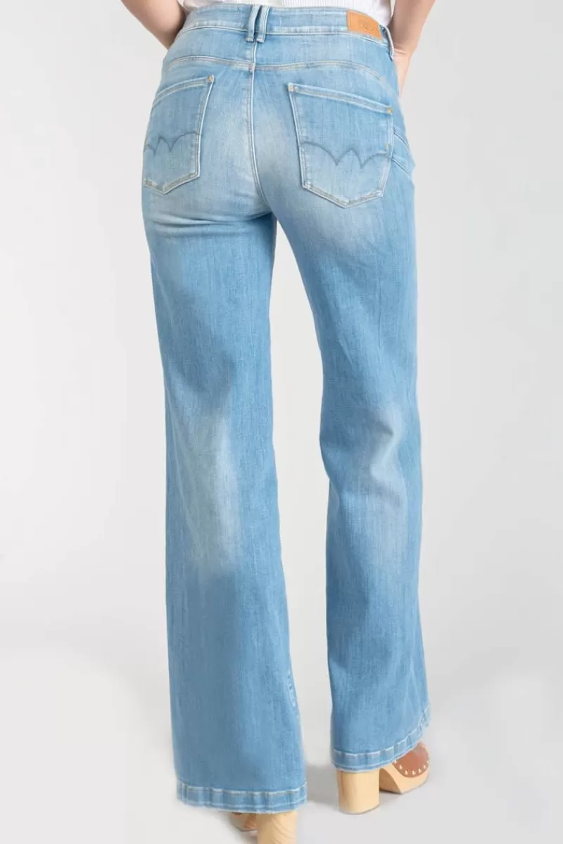 axis_pulp_flare_taille_haute_jeans_bleu_n_3.webp Le Temps des Cerises Taille Haute-Axis Pulp Flare Taille Haute Jeans Bleu N°4 Blue
