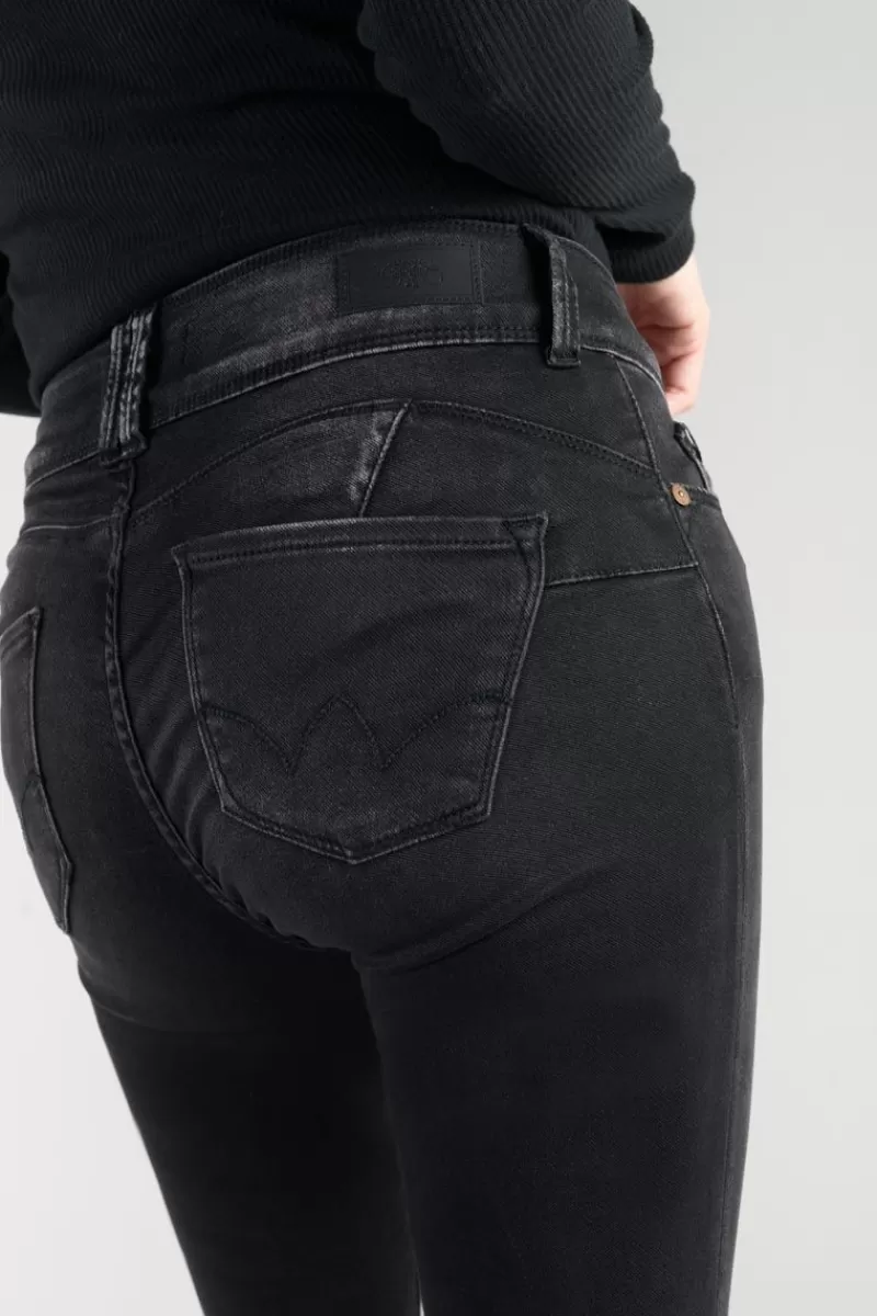 bari_ultra_pulp_slim_taille_haute_eme_jeans_noir_n_2.webp Le Temps des Cerises Coupe Slim-Bari Ultra Pulp Slim Taille Haute 7/8Eme Jeans Noir N°1 Black