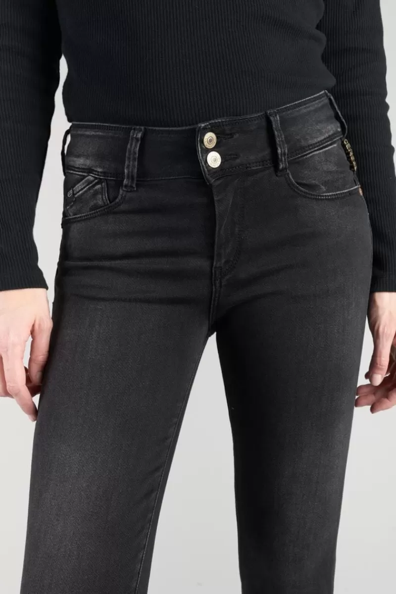 bari_ultra_pulp_slim_taille_haute_eme_jeans_noir_n_3.webp Le Temps des Cerises Coupe Slim-Bari Ultra Pulp Slim Taille Haute 7/8Eme Jeans Noir N°1 Black