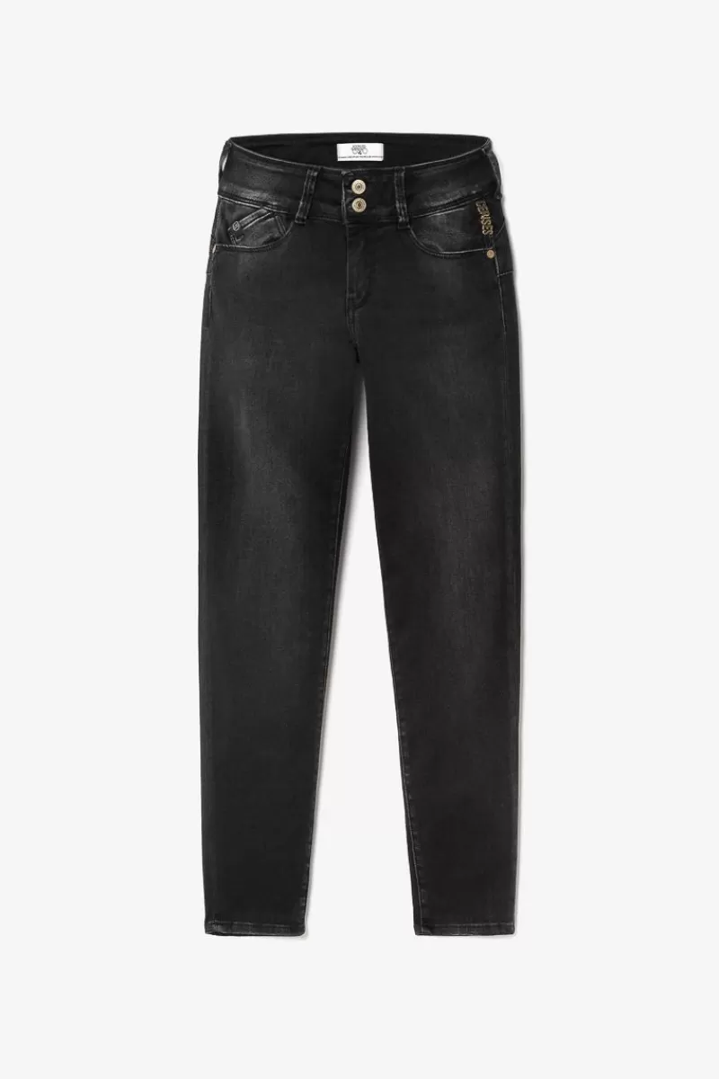 bari_ultra_pulp_slim_taille_haute_eme_jeans_noir_n_7.webp Le Temps des Cerises Coupe Slim-Bari Ultra Pulp Slim Taille Haute 7/8Eme Jeans Noir N°1 Black