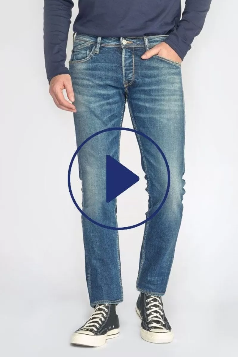 Le Temps des Cerises Coupe Adjusted-Basic 700/11 Adjusted Jeans Vintage Bleu N°2 Blue