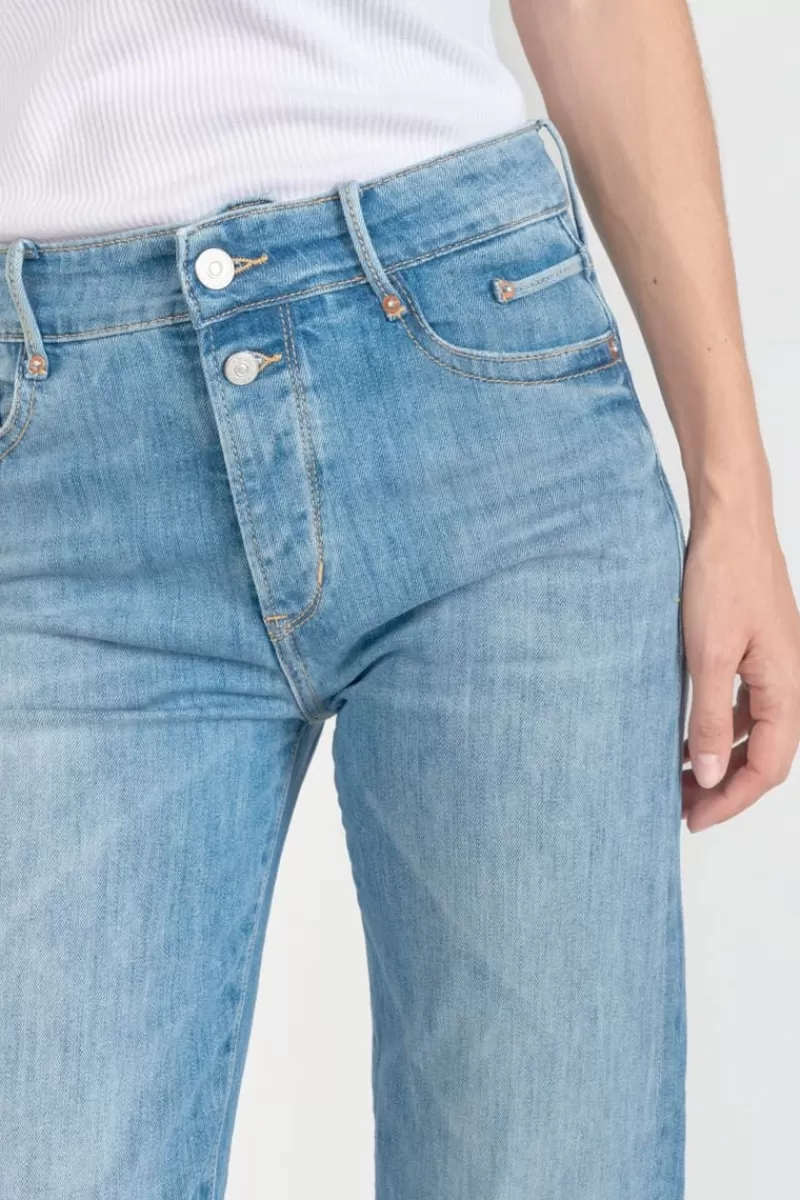 basic__mom_taille_haute_eme_jeans_bleu_n_4-1.webp Le Temps des Cerises Coupe Regular-Basic 400/18 Mom Taille Haute 7/8Eme Jeans Bleu N°4 Blue