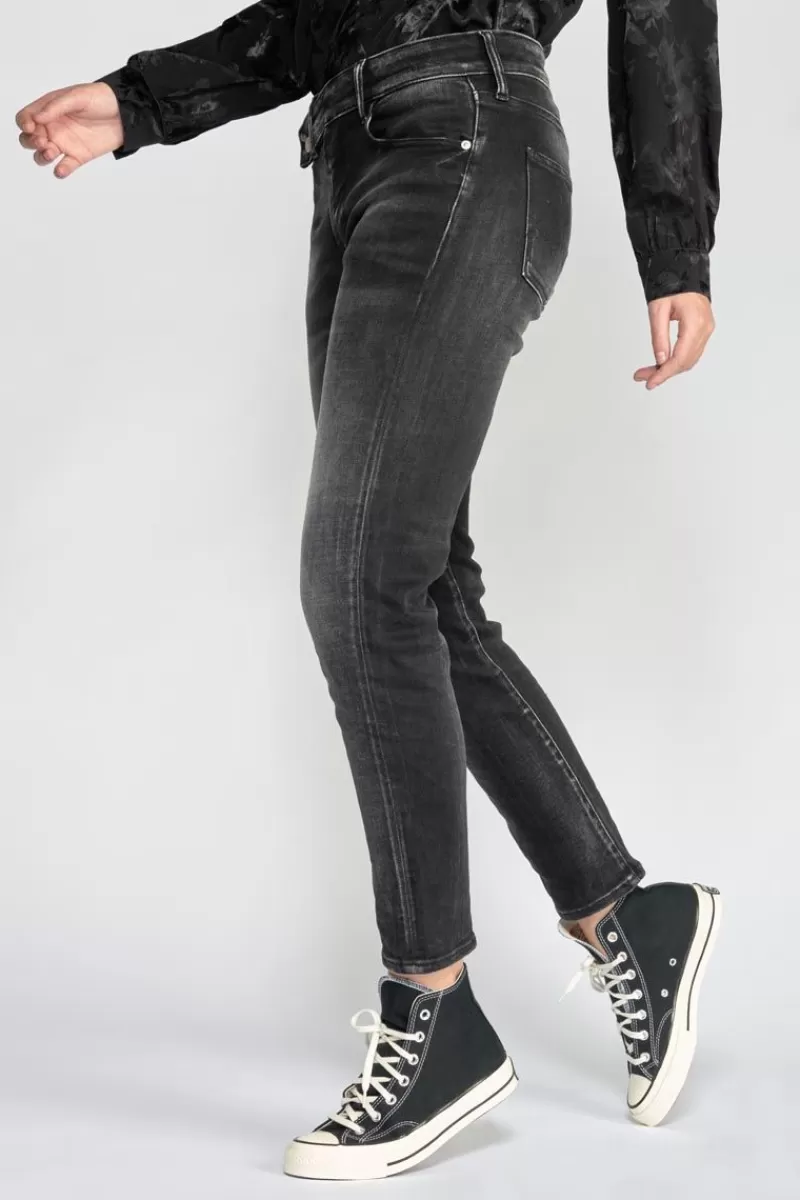 basic__mom_taille_haute_eme_jeans_noir_n_3.webp Le Temps des Cerises Coupe Regular-Basic 400/17 Mom Taille Haute 7/8Eme Jeans Noir N°1 Black / Black
