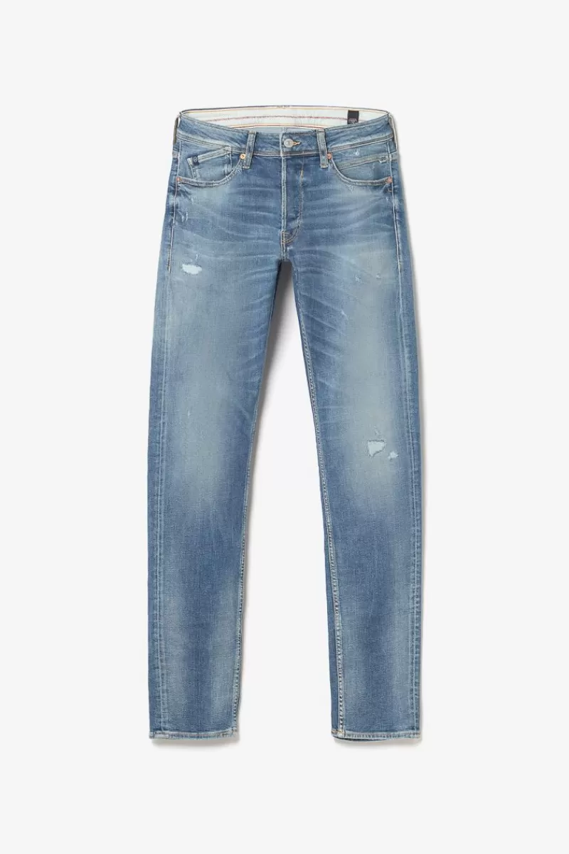 basic__relax_jeans_destroy_bleu_n_6.webp Le Temps des Cerises Coupe Regular Confort-Basic 700/17 Relax Jeans Destroy Bleu N°3 Blue