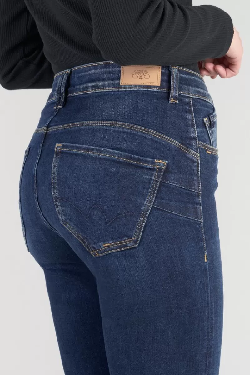 Le Temps des Cerises Coupe Regular-Basic Pulp Regular Taille Haute 7/8Eme Jeans Bleu N°1 Blue