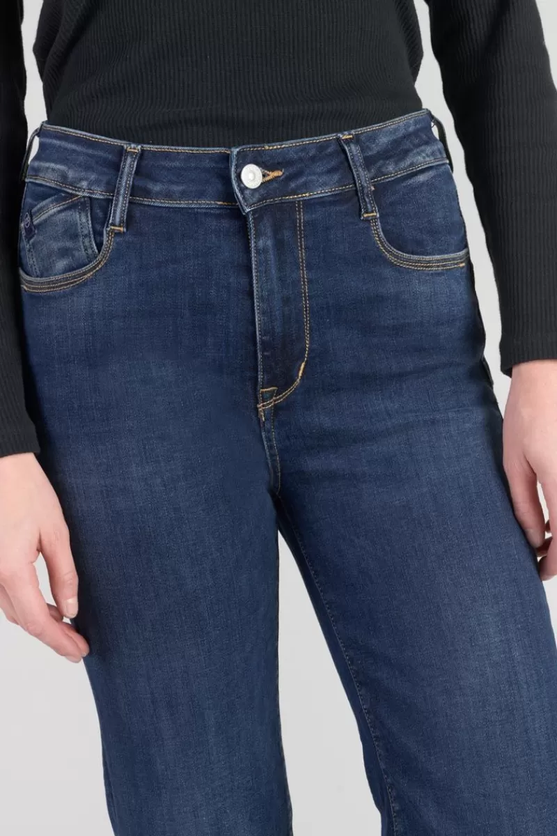 basic_pulp_regular_taille_haute_eme_jeans_bleu_n_4.webp Le Temps des Cerises Coupe Regular-Basic Pulp Regular Taille Haute 7/8Eme Jeans Bleu N°1 Blue