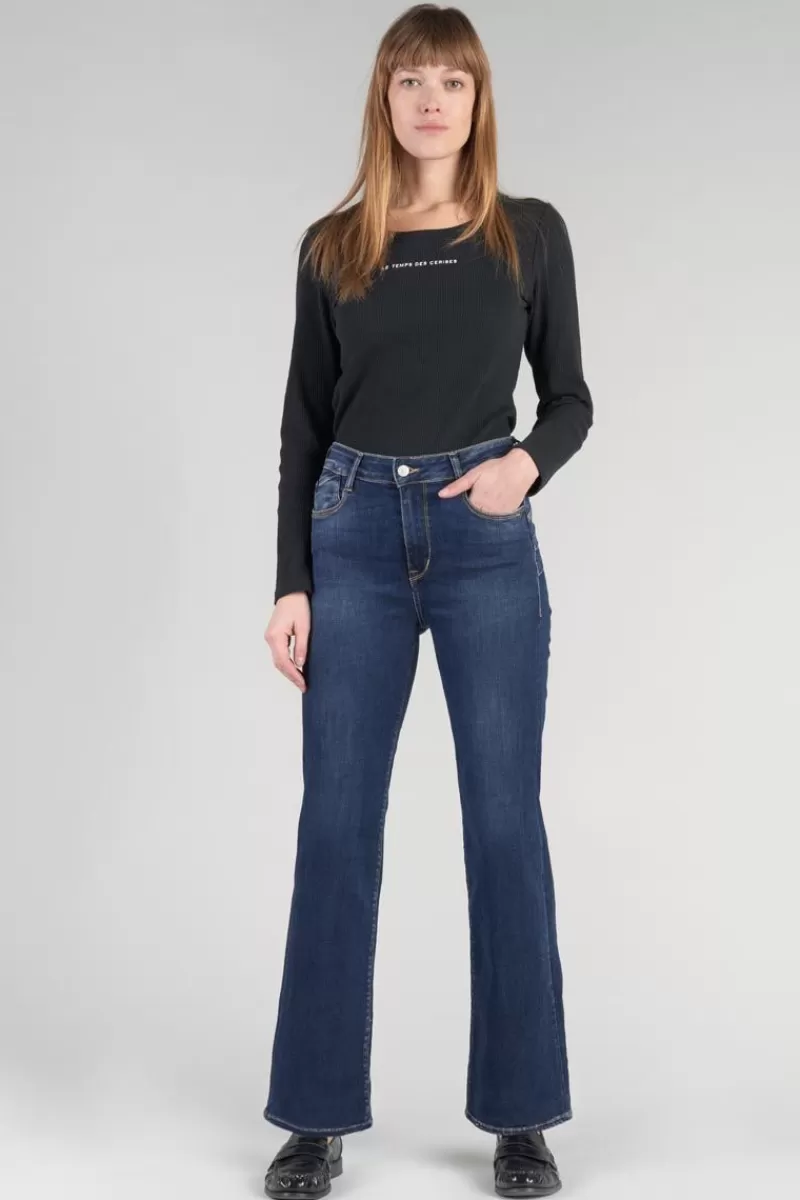 basic_pulp_regular_taille_haute_eme_jeans_bleu_n_5.webp Le Temps des Cerises Coupe Regular-Basic Pulp Regular Taille Haute 7/8Eme Jeans Bleu N°1 Blue