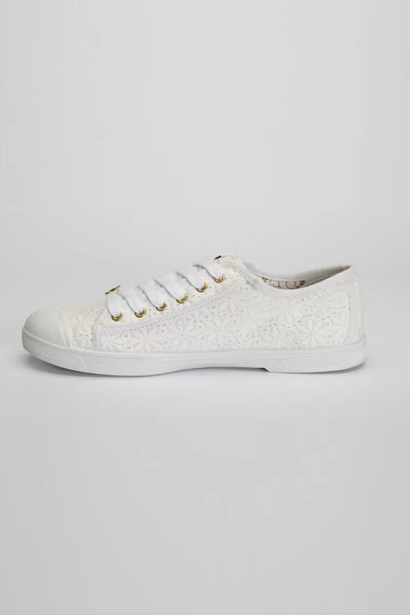 baskets_basic_a_dentelle_blanche_2.webp Le Temps des Cerises Chaussures-Baskets Basic A Dentelle Blanche Margaux