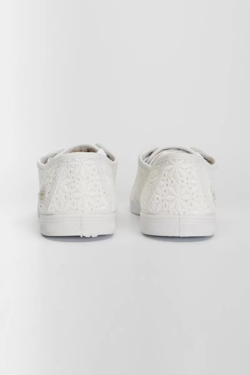 baskets_basic_a_dentelle_blanche_3.webp Le Temps des Cerises Chaussures-Baskets Basic A Dentelle Blanche Margaux