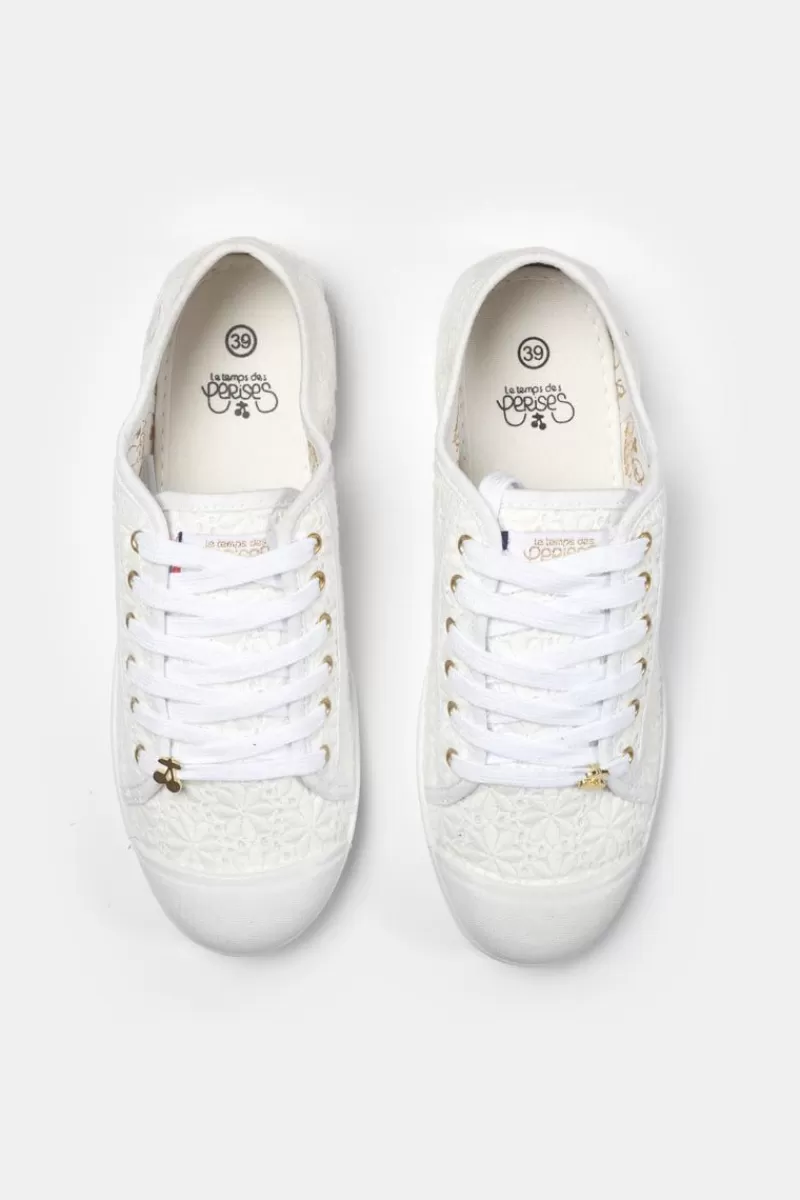 baskets_basic_a_dentelle_blanche_4.webp Le Temps des Cerises Chaussures-Baskets Basic A Dentelle Blanche Margaux