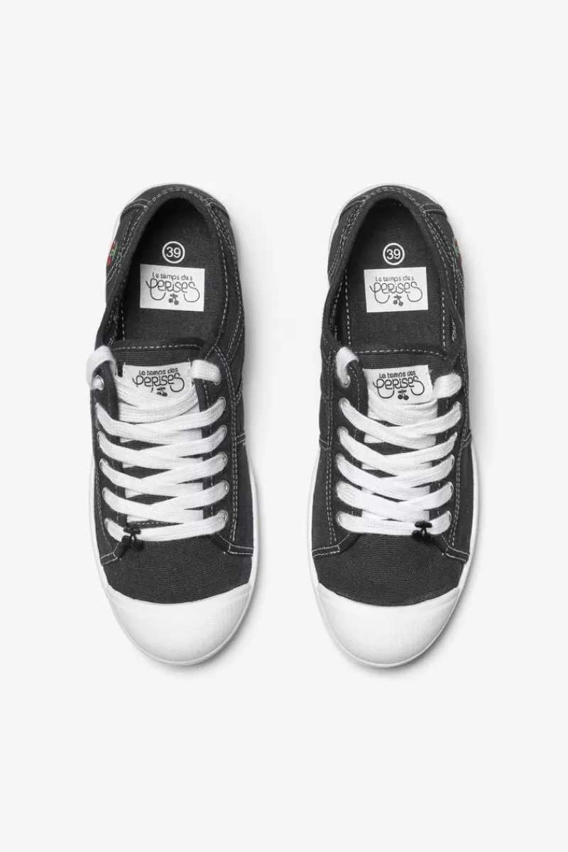 baskets_basic_noires_2.webp Le Temps des Cerises Chaussures-Baskets Basic Noires Black