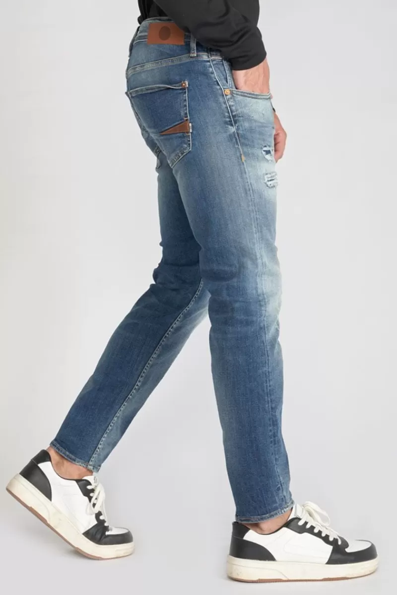 bellarys__regular_jeans_destroy_vintage_bleu_n_3.webp Le Temps des Cerises Coupe Regular Confort-Bellarys 800/12 Regular Jeans Destroy Vintage Bleu N°3 Blue