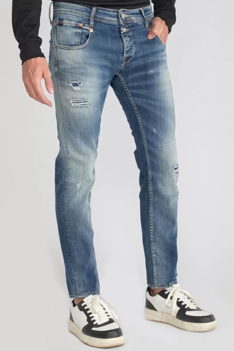 bellarys__regular_jeans_destroy_vintage_bleu_n_5.webp Le Temps des Cerises Coupe Regular Confort-Bellarys 800/12 Regular Jeans Destroy Vintage Bleu N°3 Blue
