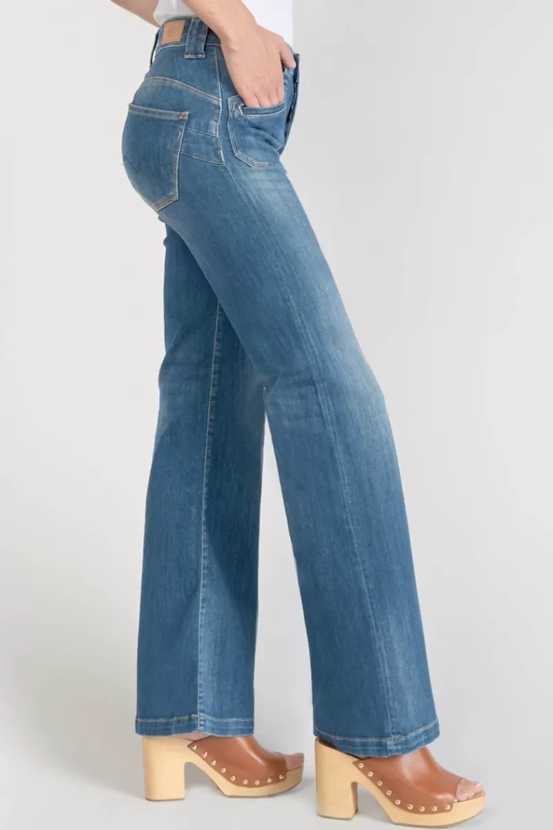 beni_pulp_flare_taille_haute_jeans_bleu_n_2.webp Le Temps des Cerises Taille Haute-Beni Pulp Flare Taille Haute Jeans Bleu N°2 Blue