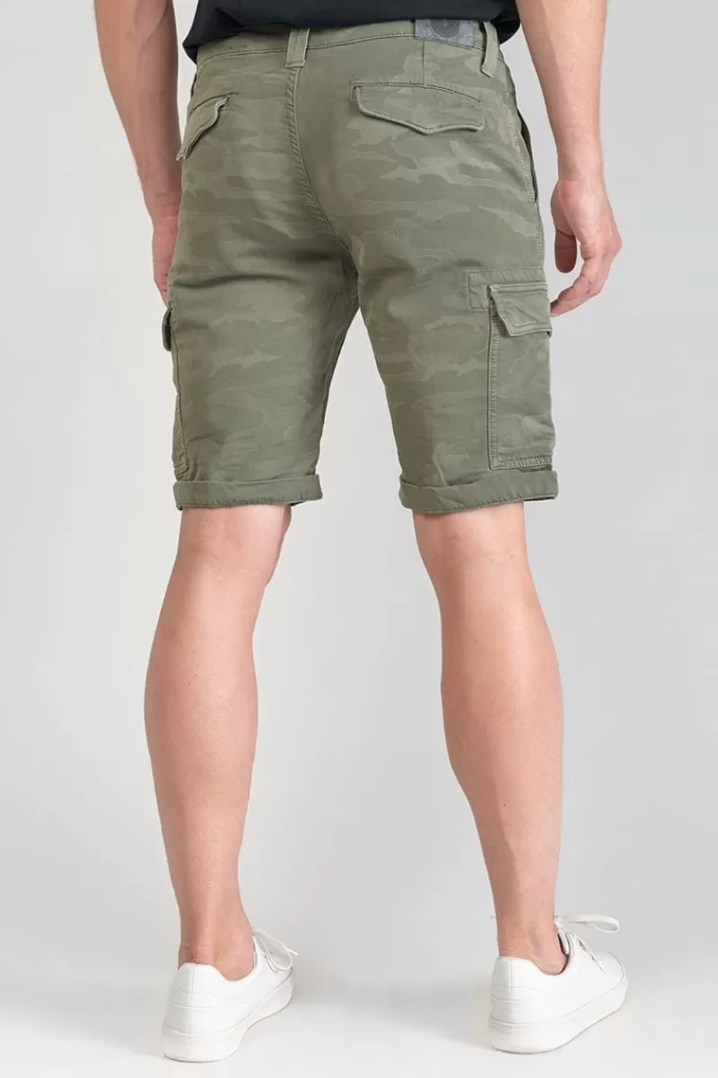 bermuda_army_jogg_damon_kaki_camo_2.webp Le Temps des Cerises Shorts & Bermudas-Bermuda Army Jogg Damon Kaki Camo Khaki Camo