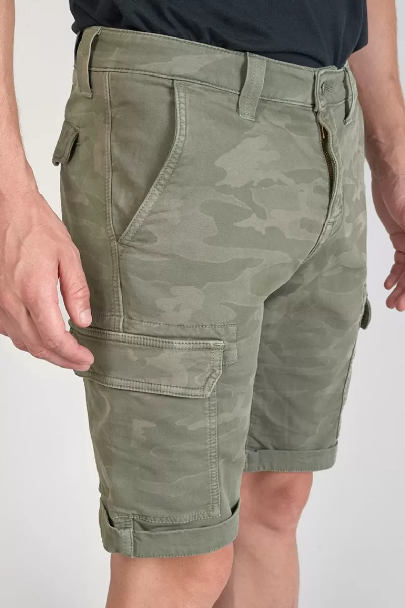 bermuda_army_jogg_damon_kaki_camo_4.webp Le Temps des Cerises Shorts & Bermudas-Bermuda Army Jogg Damon Kaki Camo Khaki Camo