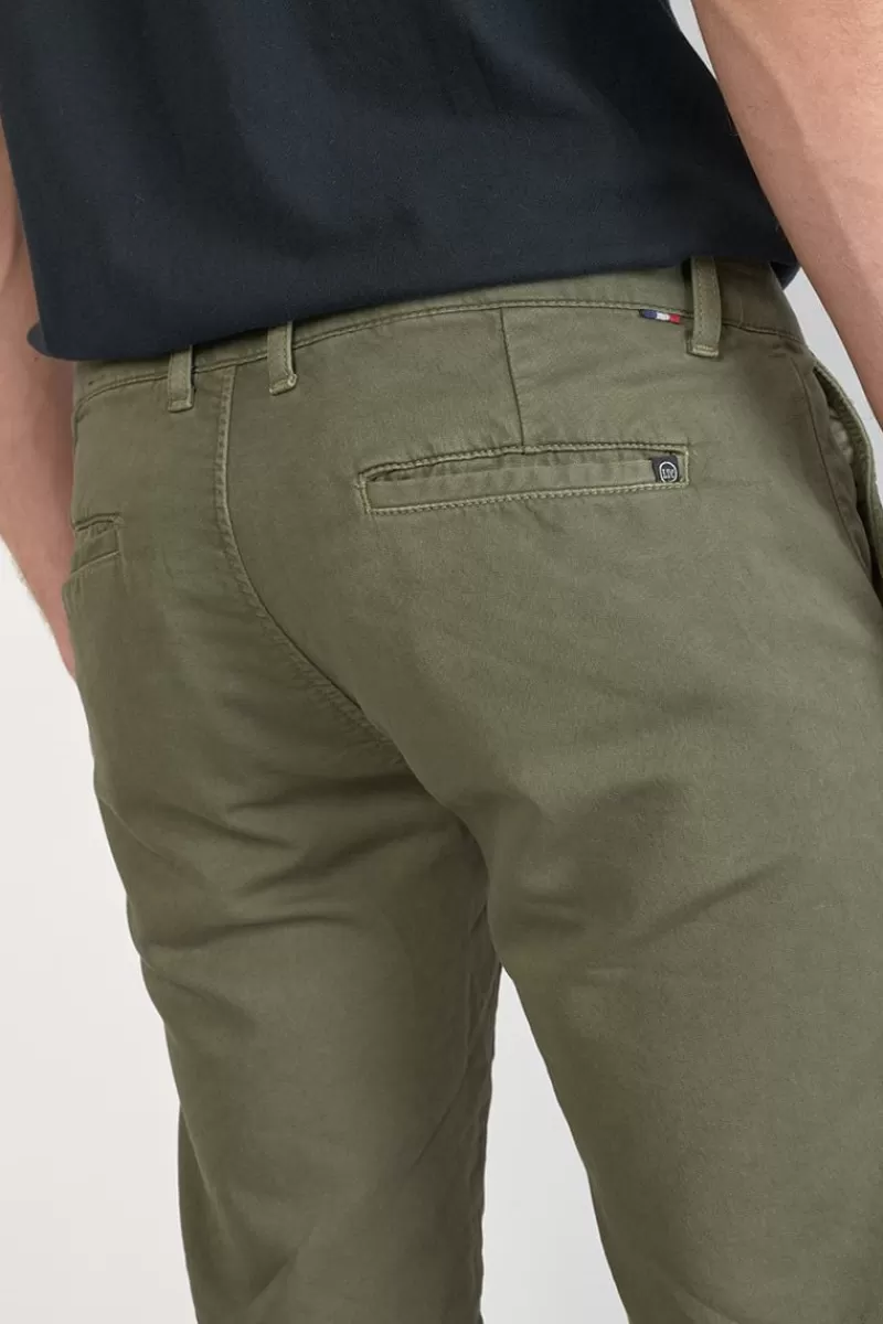 bermuda_chino_jogg_swoop_kaki_2.webp Le Temps des Cerises Shorts & Bermudas-Bermuda Chino Jogg Swoop Kaki Leaf