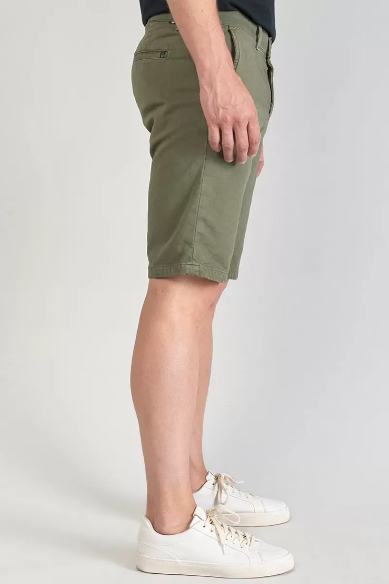 bermuda_chino_jogg_swoop_kaki_5.webp Le Temps des Cerises Shorts & Bermudas-Bermuda Chino Jogg Swoop Kaki Leaf
