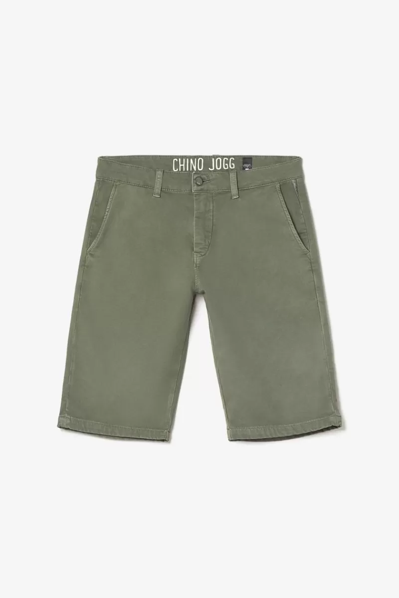 bermuda_chino_jogg_swoop_kaki_6.webp Le Temps des Cerises Shorts & Bermudas-Bermuda Chino Jogg Swoop Kaki Leaf