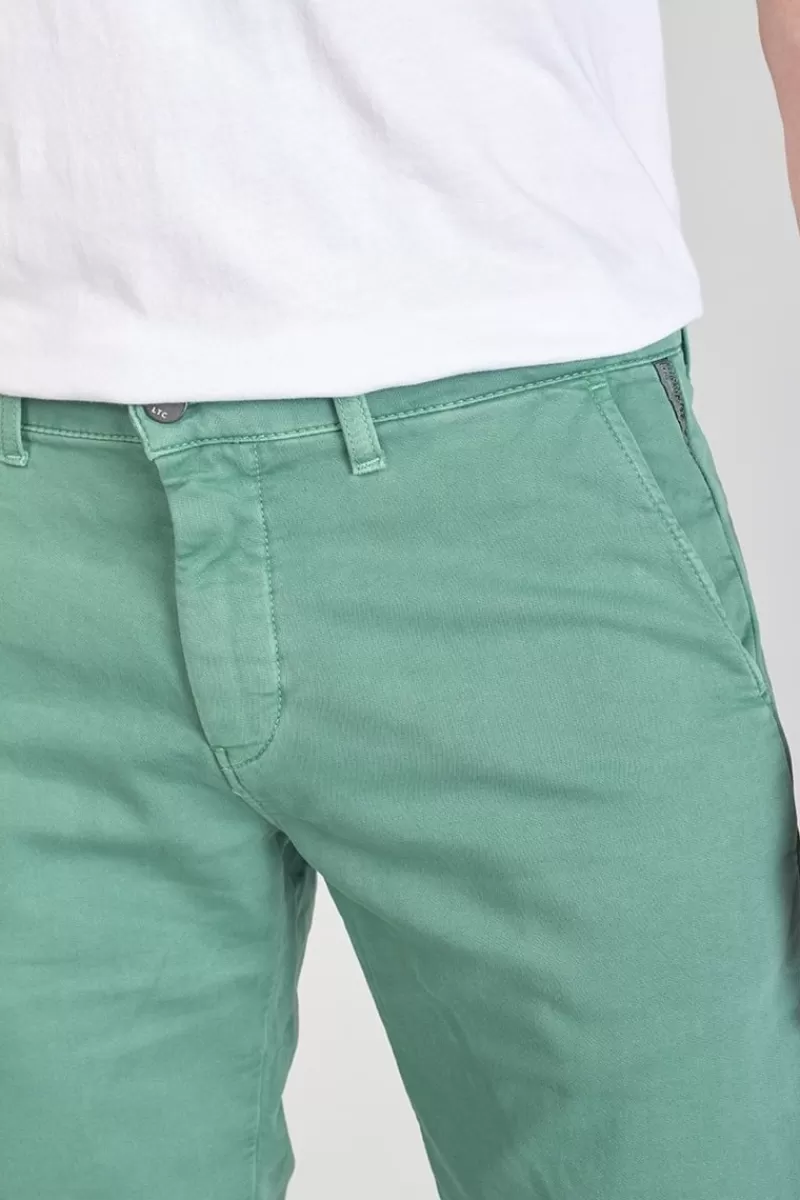 bermuda_chino_jogg_swoop_vert_deau_2.webp Le Temps des Cerises Shorts & Bermudas-Bermuda Chino Jogg Swoop Vert D'Eau Oil