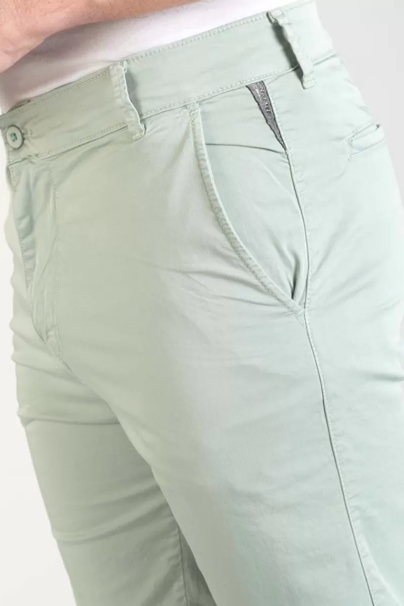 bermuda_dromel_vert_deau_clair_2.webp Le Temps des Cerises Shorts & Bermudas-Bermuda Dromel Vert D'Eau Clair Grey Mist