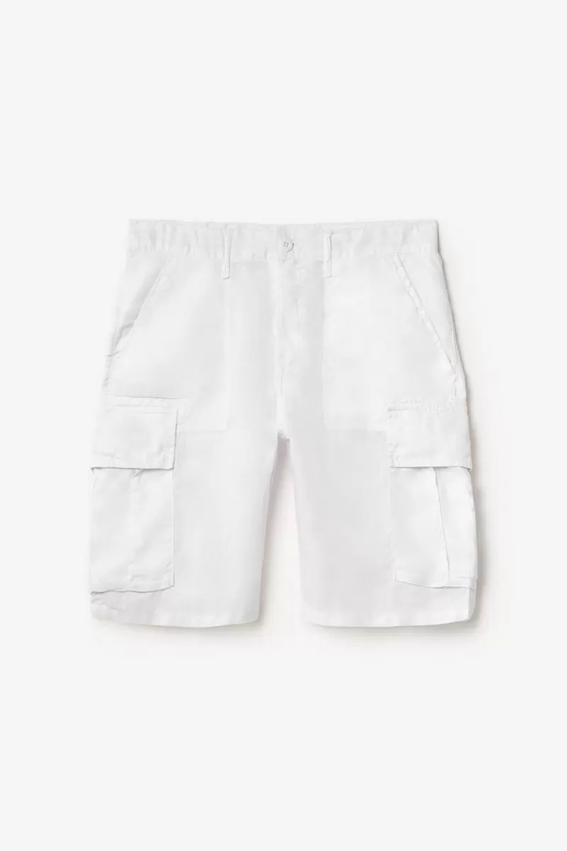 bermuda_en_lin_rocca_blanc_6.webp Le Temps des Cerises Shorts & Bermudas-Bermuda En Lin Rocca Blanc White