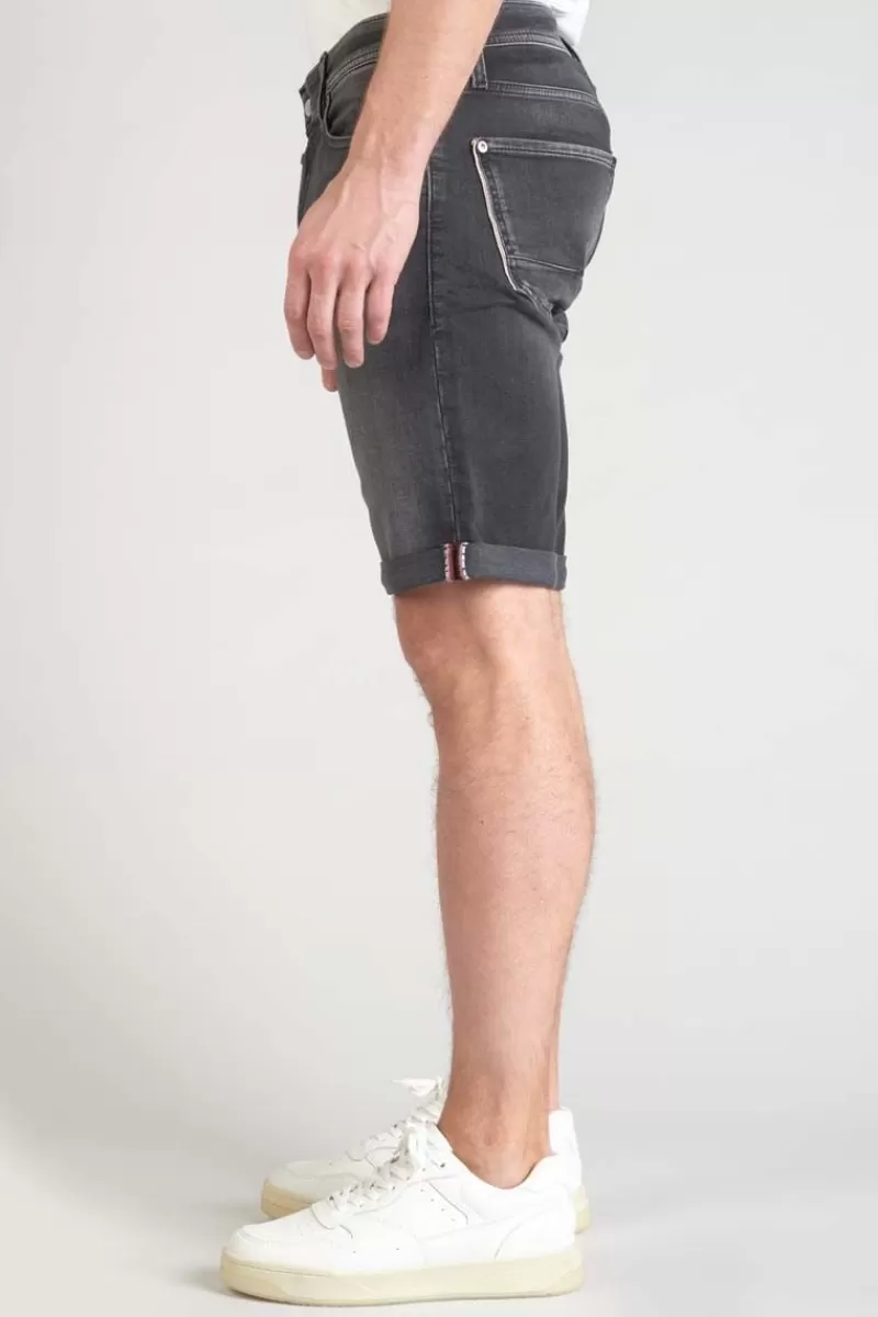 bermuda_jogg_oc_en_jeans_noir_delave_3.webp Le Temps des Cerises Blue Jogg-Bermuda Jogg Oc En Jeans Noir Delave Black / Black