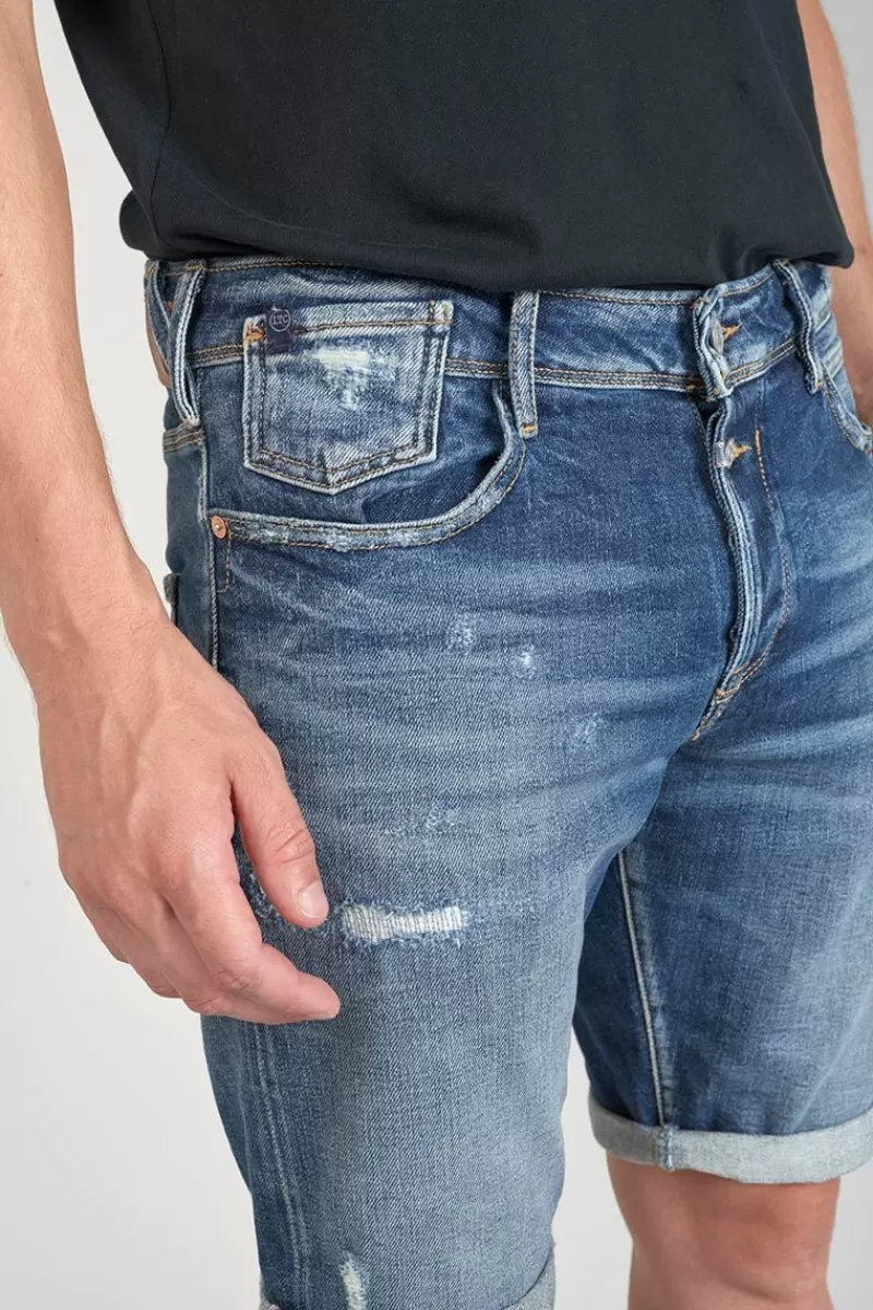 bermuda_laredo_en_jeans_bleu_fonce_destroy_6.webp Le Temps des Cerises Bermudas-Bermuda Laredo En Jeans Bleu Fonce Destroy Blue