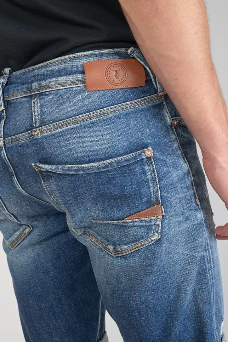 bermuda_laredo_en_jeans_bleu_fonce_destroy_7.webp Le Temps des Cerises Bermudas-Bermuda Laredo En Jeans Bleu Fonce Destroy Blue