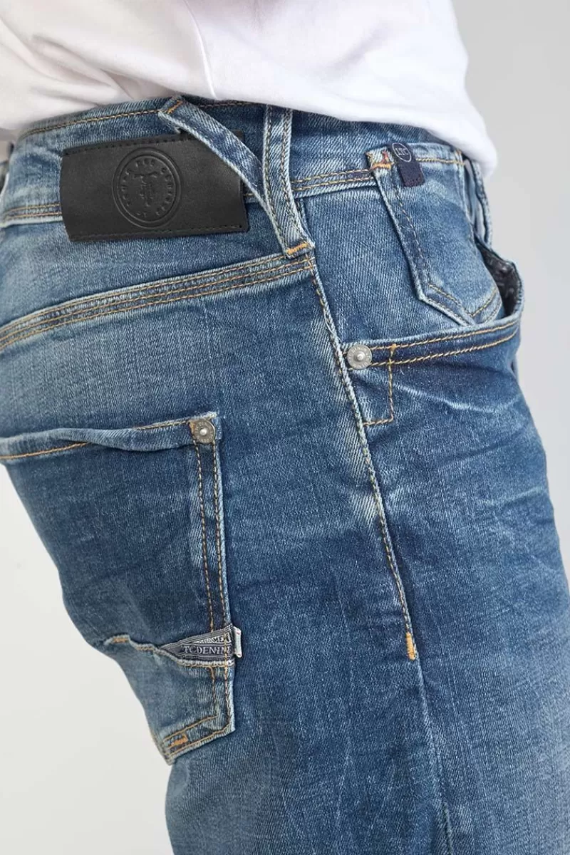 bermuda_laredo_en_jeans_bleu_moyen_5.webp Le Temps des Cerises Bermudas-Bermuda Laredo En Jeans Bleu Moyen Blue