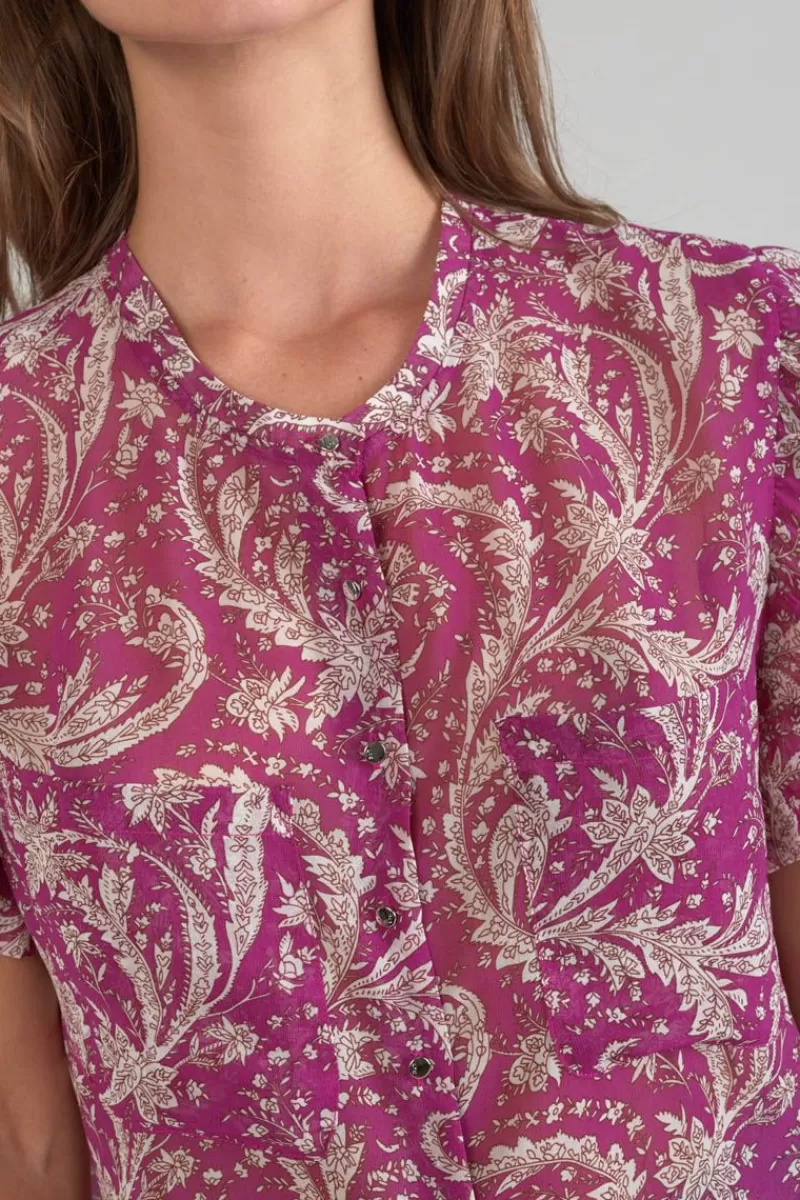 blouse_suri_violine_a_motif_cachemire_3.webp Le Temps des Cerises Tops-Blouse Suri Violine A Motif Cachemire Aster