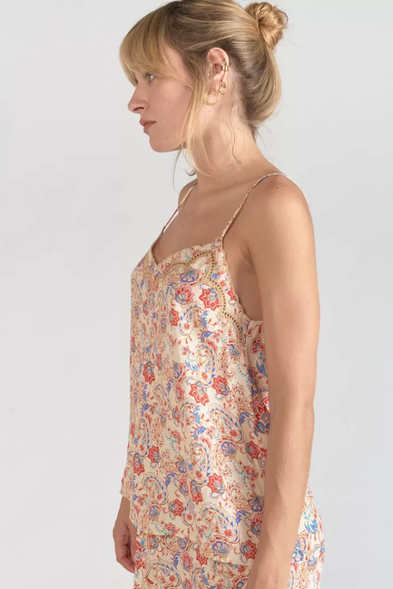 caraco_bibb_a_motif_cachemire_2.webp Le Temps des Cerises Tops-Caraco Bibb A Motif Cachemire Pomelo