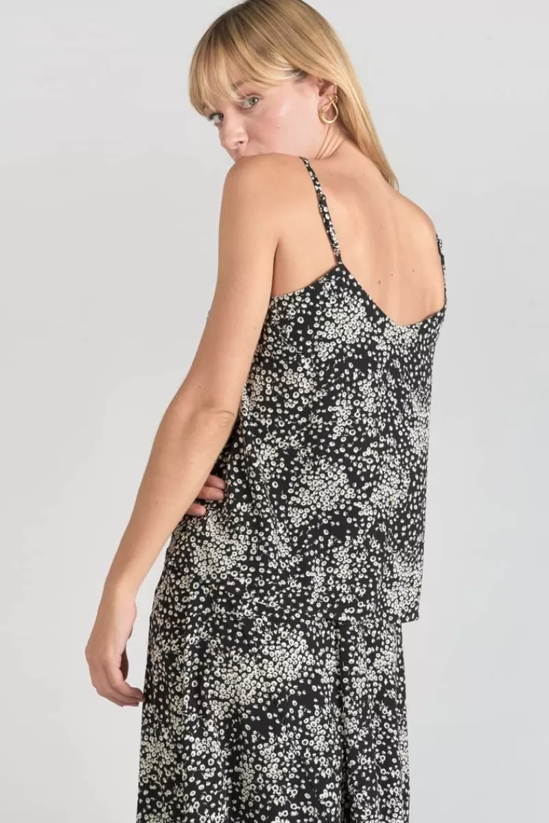 caraco_veronic_a_motif_fleuri_noir_et_blanc_2.webp Le Temps des Cerises Tops-Caraco Veronic A Motif Fleuri Noir Et Blanc Black Flower