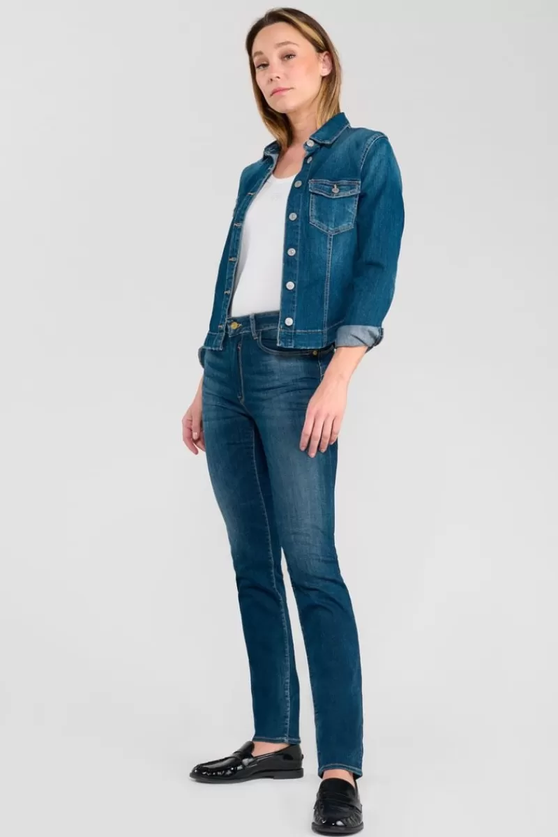 Le Temps des Cerises Coupe Regular-Casal Pulp Regular Taille Haute Jeans Bleu N°2 Blue