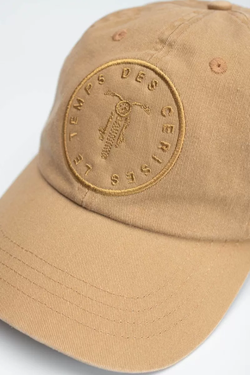 casquette_bilo_beige_sable_2.webp Le Temps des Cerises Bonnets & Casquettes-Casquette Bilo Beige Sable Sand