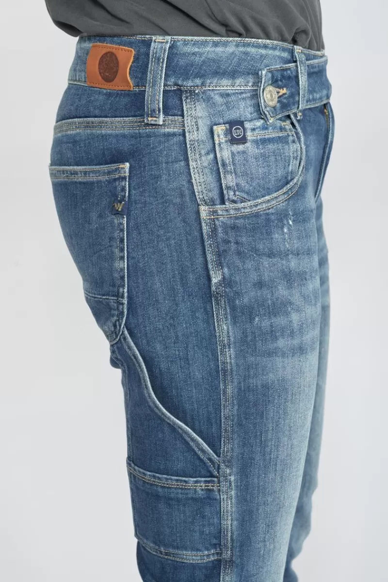 chara__boyfit_jeans_destroy_bleu_n_2.webp Le Temps des Cerises Coupe Boyfit-Chara 200/43 Boyfit Jeans Destroy Bleu N°4 Blue