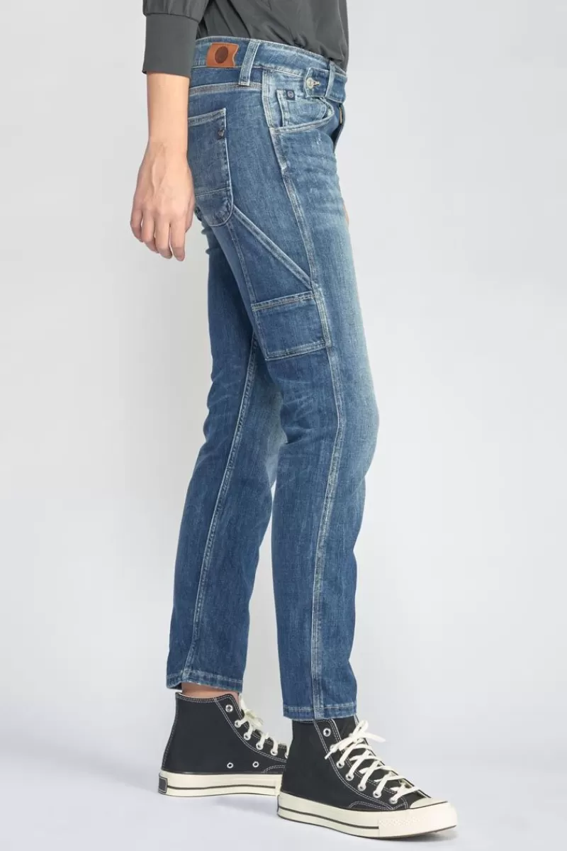 chara__boyfit_jeans_destroy_bleu_n_3.webp Le Temps des Cerises Coupe Boyfit-Chara 200/43 Boyfit Jeans Destroy Bleu N°4 Blue