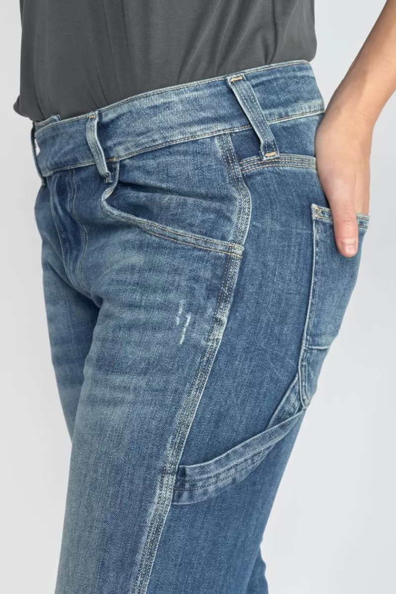 chara__boyfit_jeans_destroy_bleu_n_4.webp Le Temps des Cerises Coupe Boyfit-Chara 200/43 Boyfit Jeans Destroy Bleu N°4 Blue