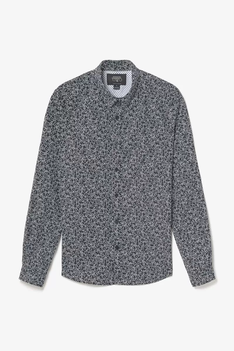 chemise_fibor_a_motif_fleuri_noir_et_blanc_8.webp Le Temps des Cerises Chemises-Chemise Fibor A Motif Fleuri Noir Et Blanc Galaxy