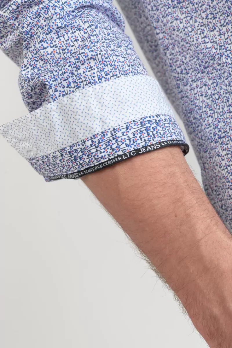 chemise_meta_a_motif_fleuri_5.webp Le Temps des Cerises Chemises-Chemise Meta A Motif Fleuri White