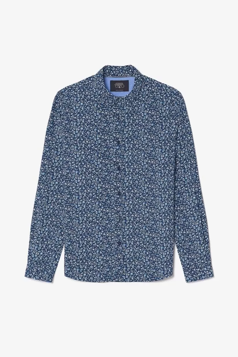 chemise_nobel_bleu_marine_a_motif_fleuri_6.webp Le Temps des Cerises Chemises-Chemise Nobel Bleu Marine A Motif Fleuri Galaxy