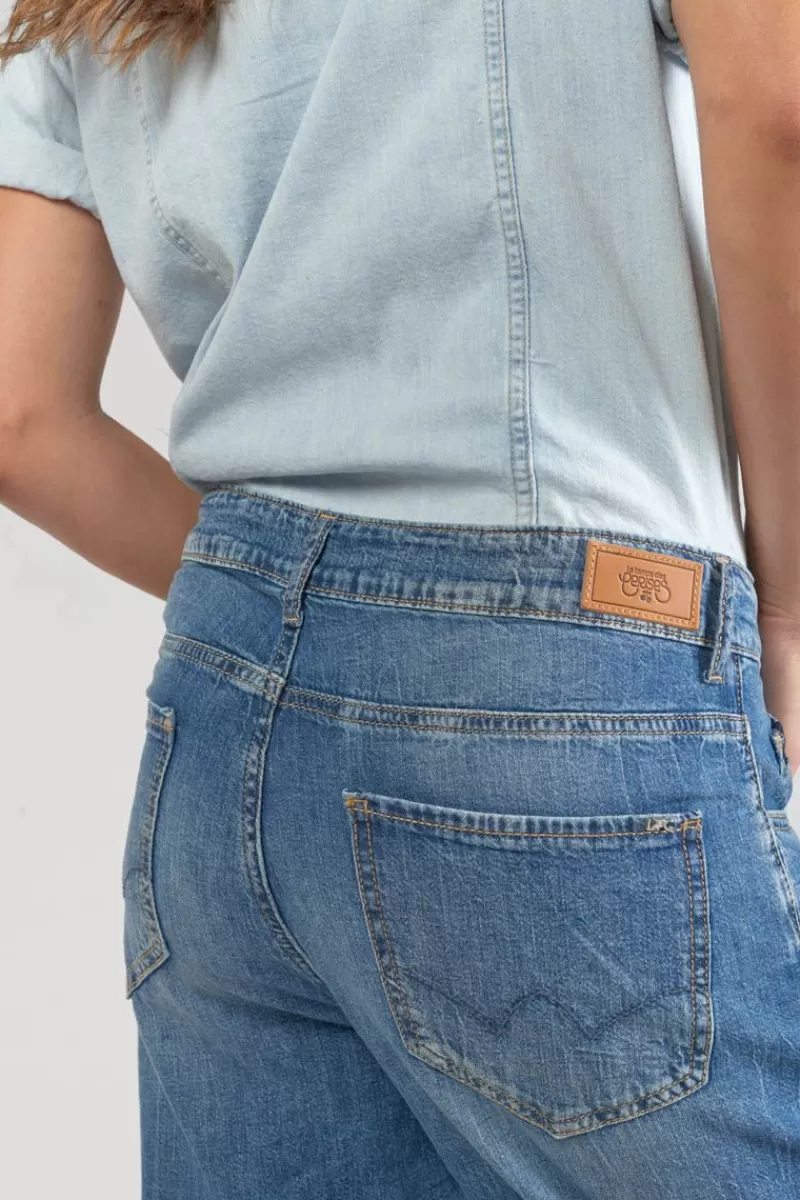 combinaison_pantalon_cozette_en_jeans_bleu_3.webp Le Temps des Cerises Coupe Criss Cross-Combinaison Pantalon Cozette En Jeans Bleu Blue