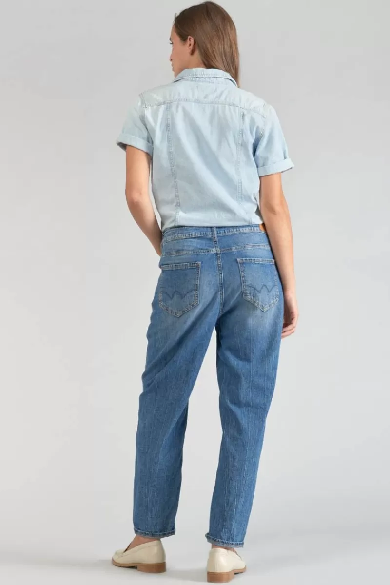 combinaison_pantalon_cozette_en_jeans_bleu_5.webp Le Temps des Cerises Coupe Criss Cross-Combinaison Pantalon Cozette En Jeans Bleu Blue