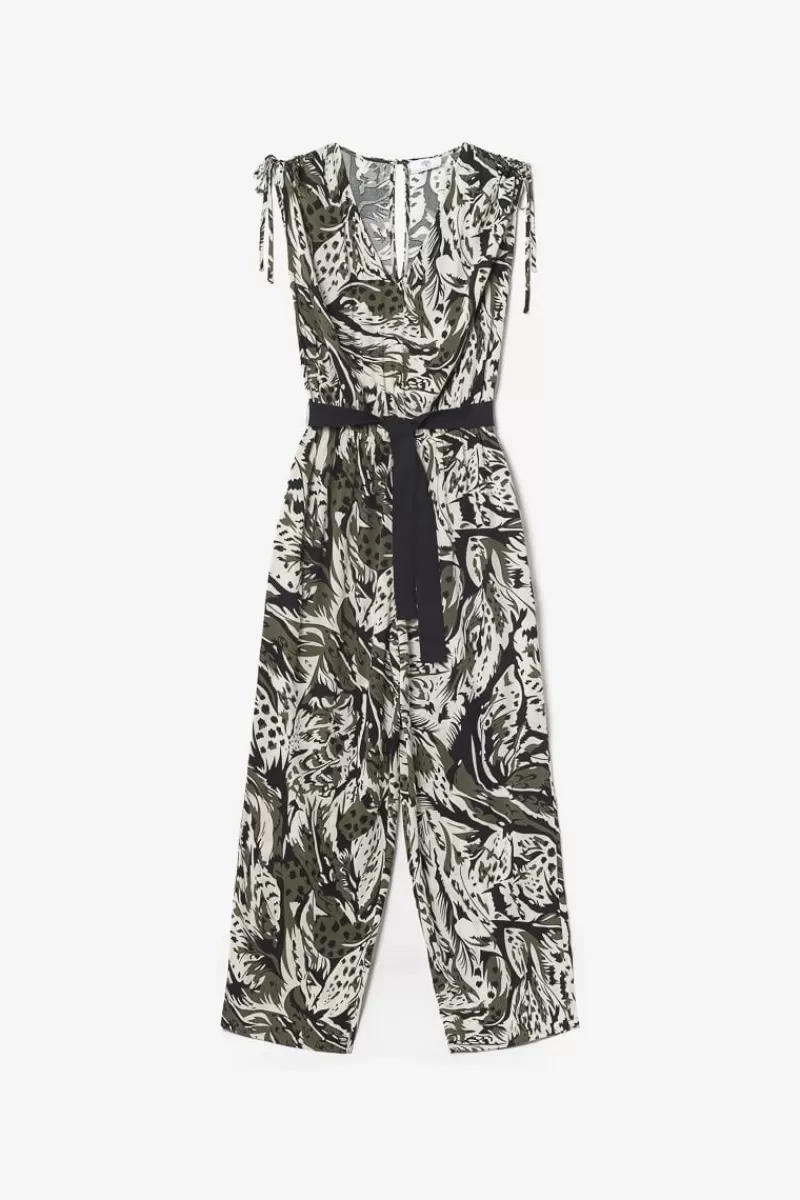 combinaison_pantalon_heloise_a_motif_jungle_6.webp Le Temps des Cerises Combinaisons-Combinaison Pantalon Heloise A Motif Jungle Lizard