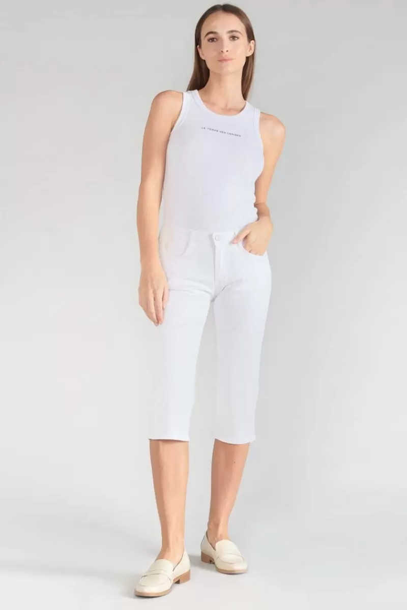 Le Temps des Cerises Jupes & Shorts-Corsaire Opus Blanc White