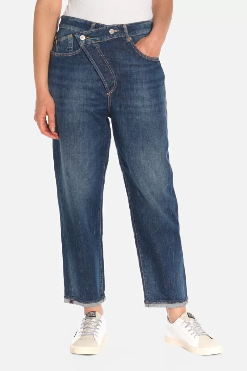 cosy_boyfit_eme_jeans_bleu_n_5.webp Le Temps des Cerises Coupe Boyfit-Cosy Boyfit 7/8Eme Jeans Bleu N°2 Blue